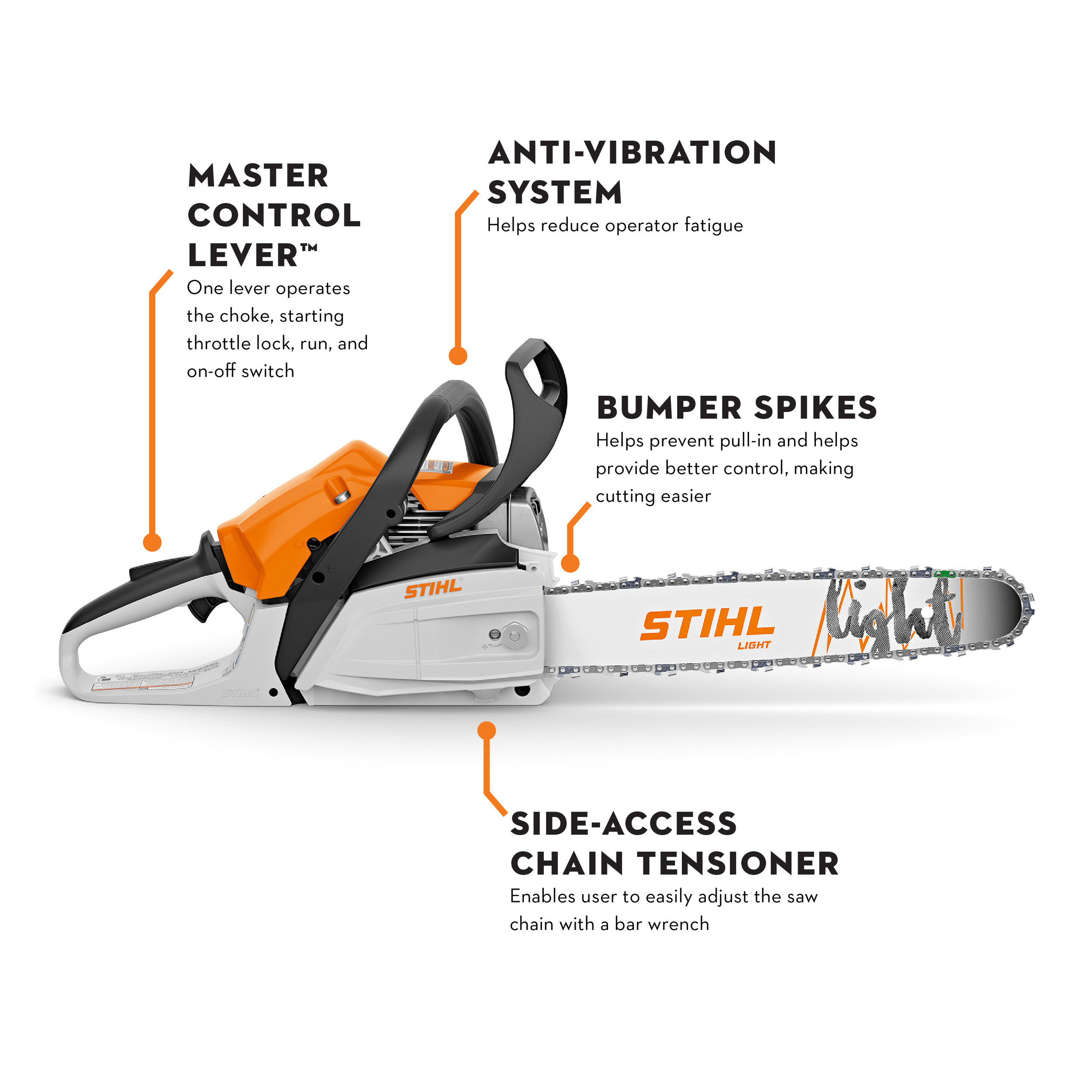 STIHL MS 162 chainsaw
