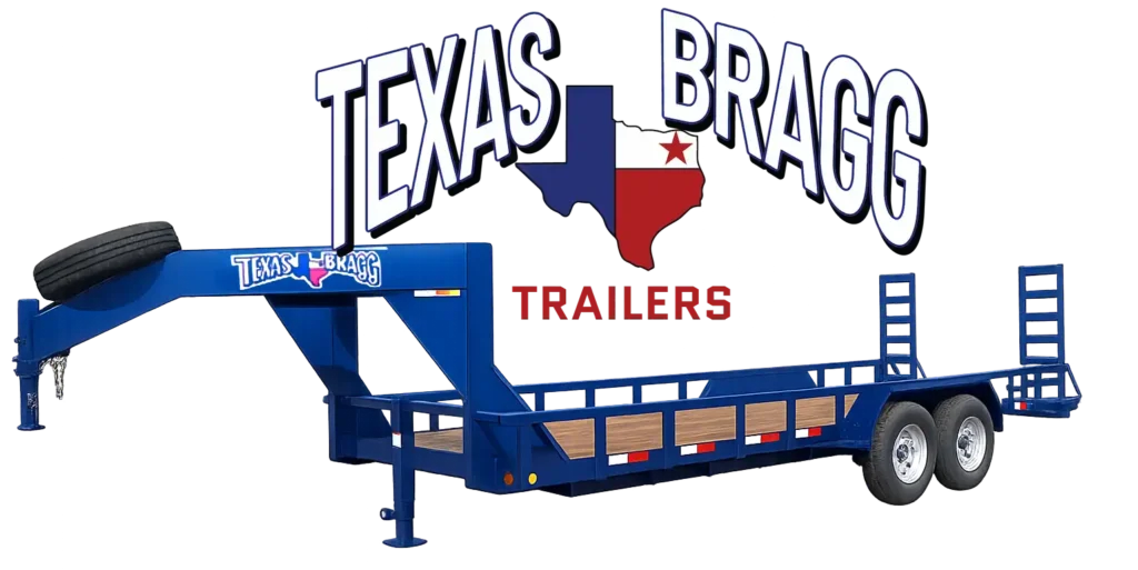 Texas Bragg Trailers goosneck image representing trailers for sale at Rentx in Lindale TX, serving the greater Tyler Texas area