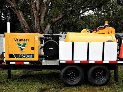 Vermeer hydro excavator rental at in Lindale serving Tyler Texas