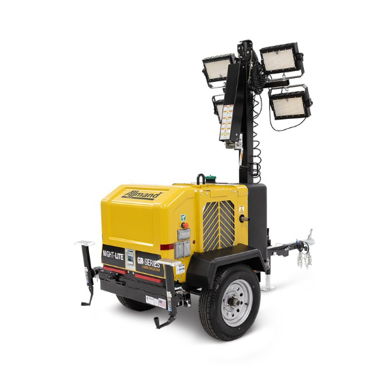 Allmand Night-Lite light tower rental in North Texas at in Lindale